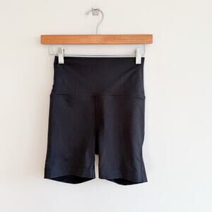 Outdoor Voices High Rise Biker Shorts Black XS
